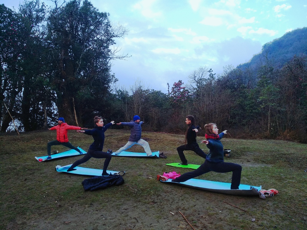 yoga tour nepal